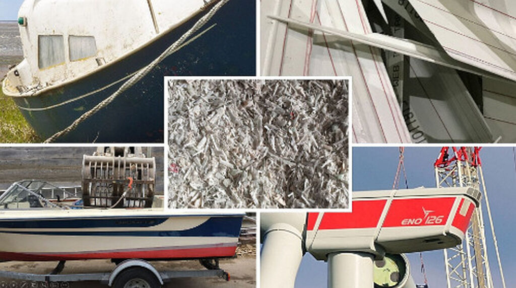 GFK-Abfälle, Recycling