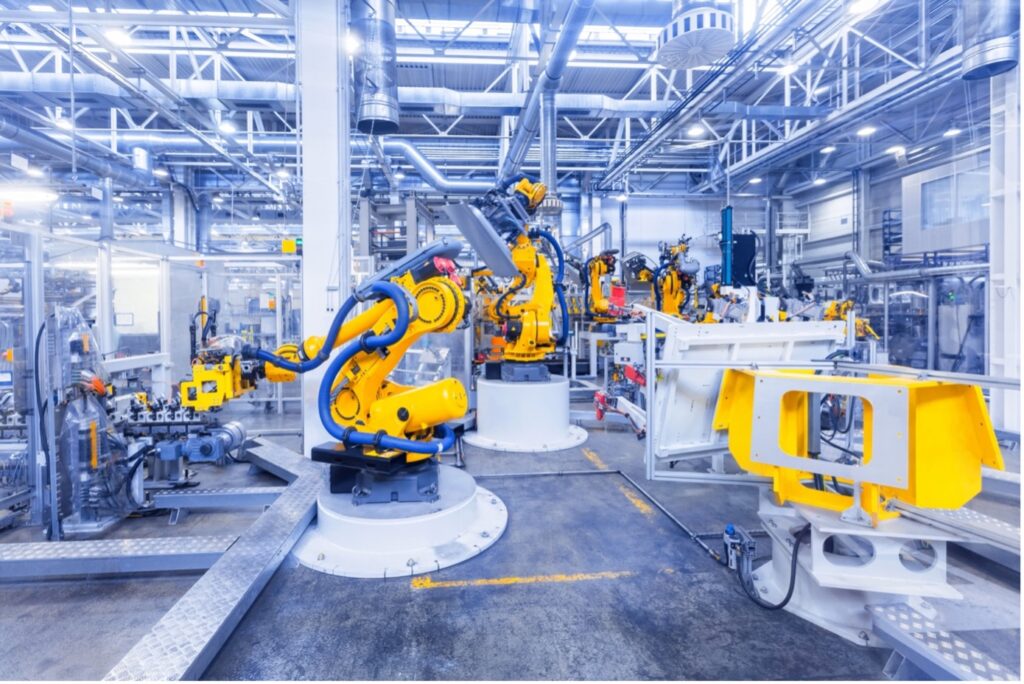 Roboter in der Automobilindustrie
